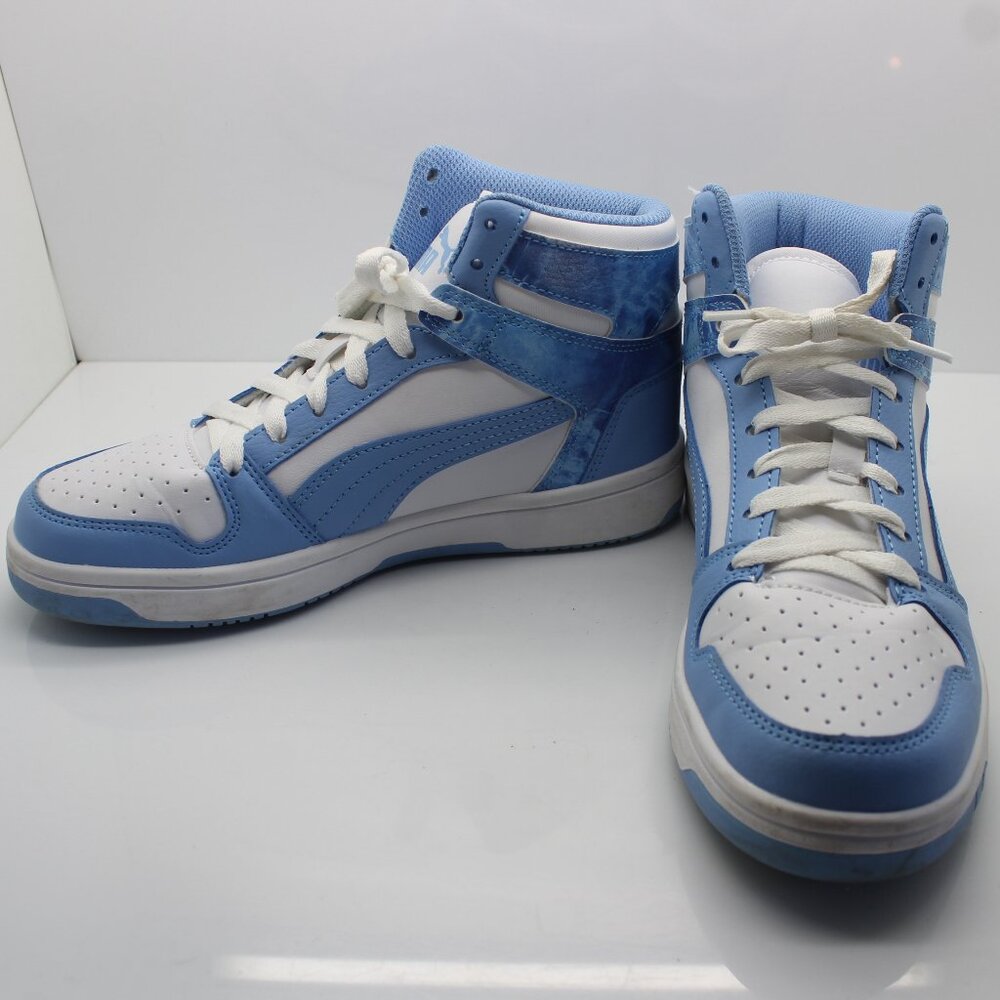 Puma - Kids Rebound Layup High Top Sneaker Big Kid - Blue Size US 4